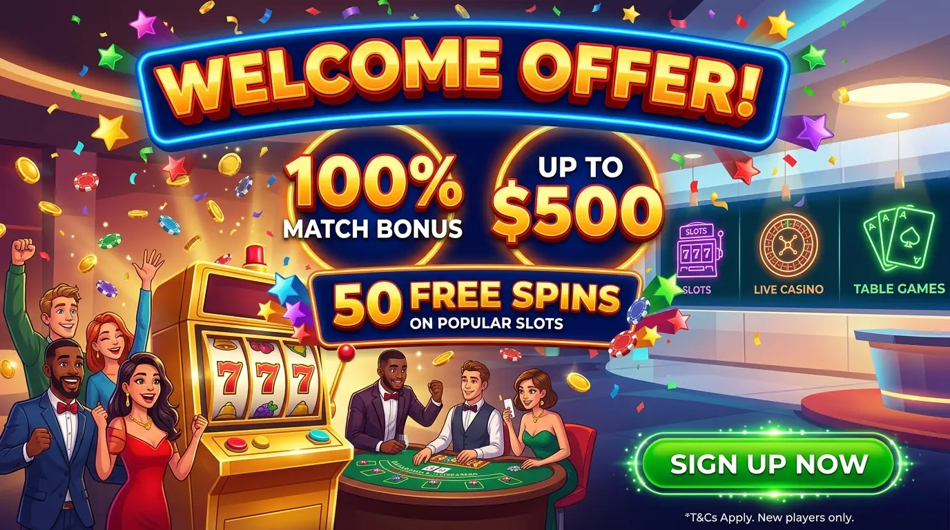 Velkomsttilbud Casigo casino